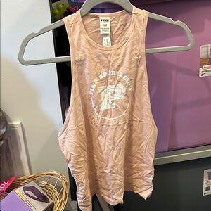 PINK Victoria's Secret Light Pink Muscle Tee